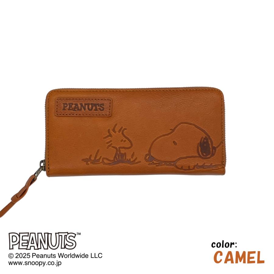 スヌーピー R束入 長財布　 革 サイフ  【SNOOPY サイフ wallet　革】 【プレゼント ギフト ラッピング 雑貨】 【名入れ不可】 | SNOOPY | 01
