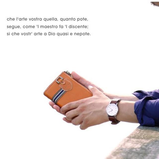 トスカーナ産イタリアンレザー 二つ折り財布 メンズ 本革 VEOL 折財布