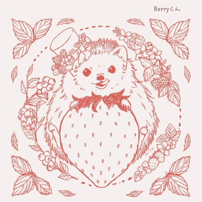 コンパクト 財布 レディース　ミニマリスト ミニ財布　ハリネズミ柄 いちご柄　イタリアンレザー 雑貨 財布  プレゼント かわいい グッズ ヘッジホッグ　 |  | 02