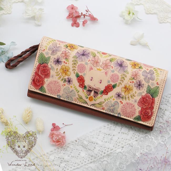 長財布 レディース かぶせ付き長財布 | 