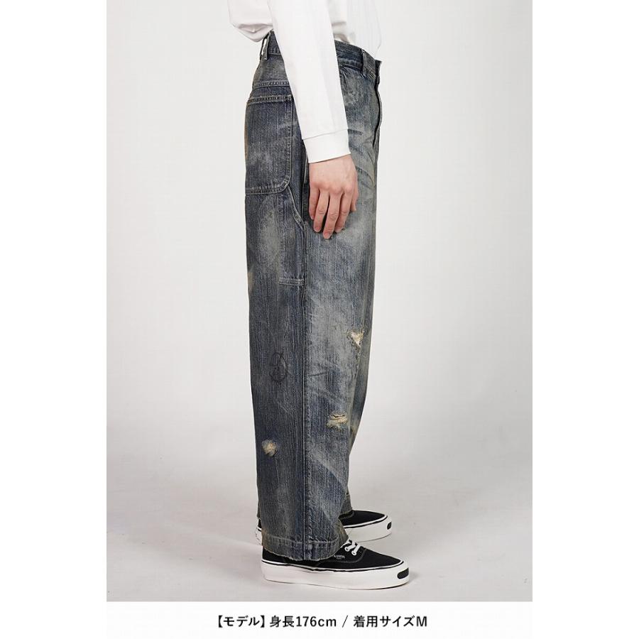 PORTER CLASSIC（ポータークラシック） STEINBECK DENIM PAINTER PANTS