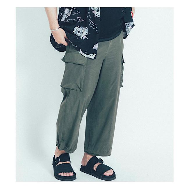 パンツ Porter Classic SUPERNYLON STRETCH PANTS Porter Classic SUPER NYLON STRETCH PANTS / OLIVE (MENS