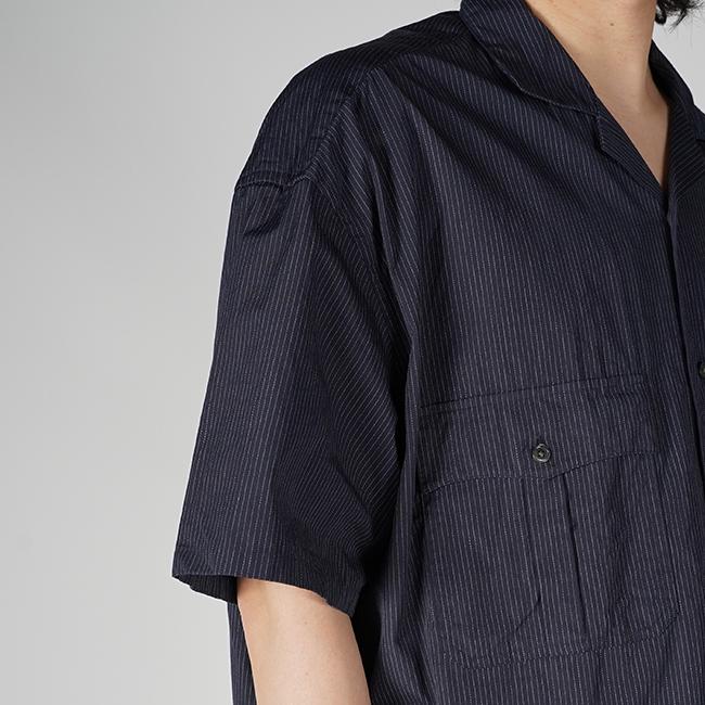 PORTER CLASSIC（ポータークラシック） KEROUAC PIN STRIPE SHIRT