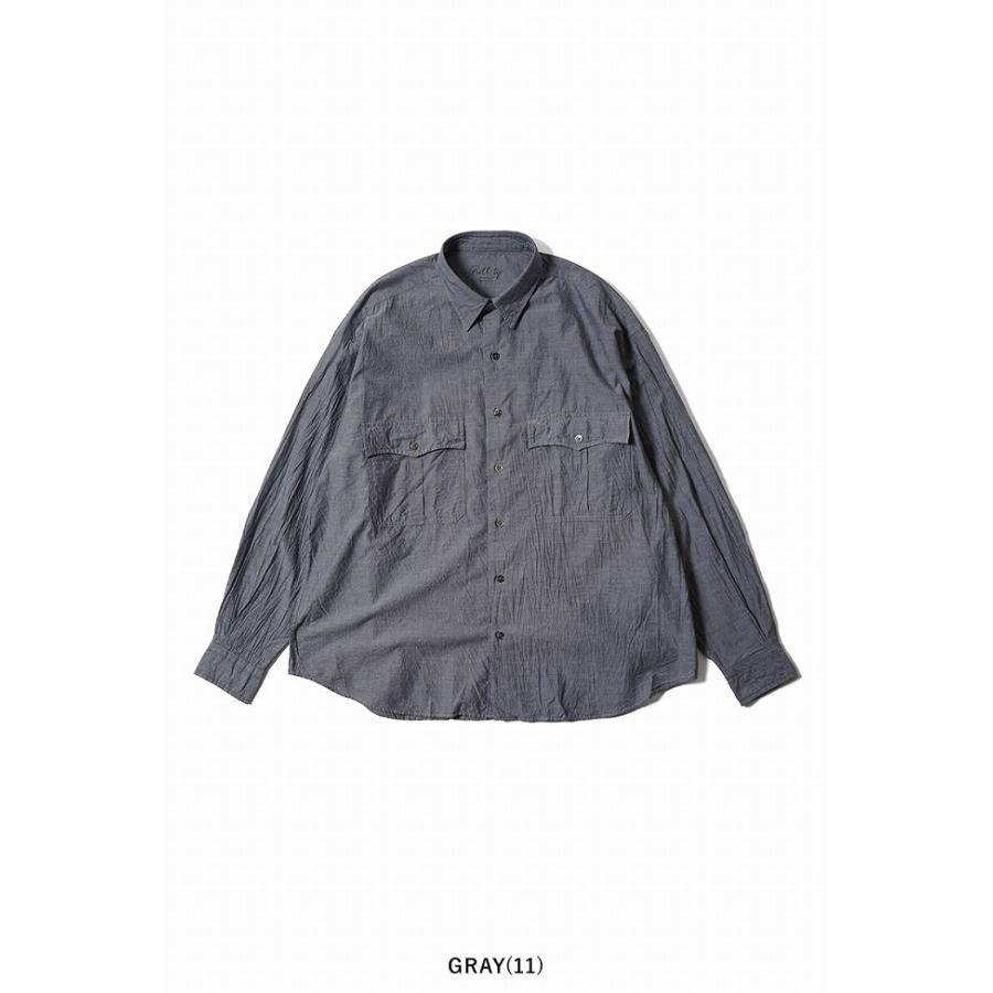 PORTER CLASSIC（ポータークラシック） ROLL UP CHAMBRAY SHIRT ロール