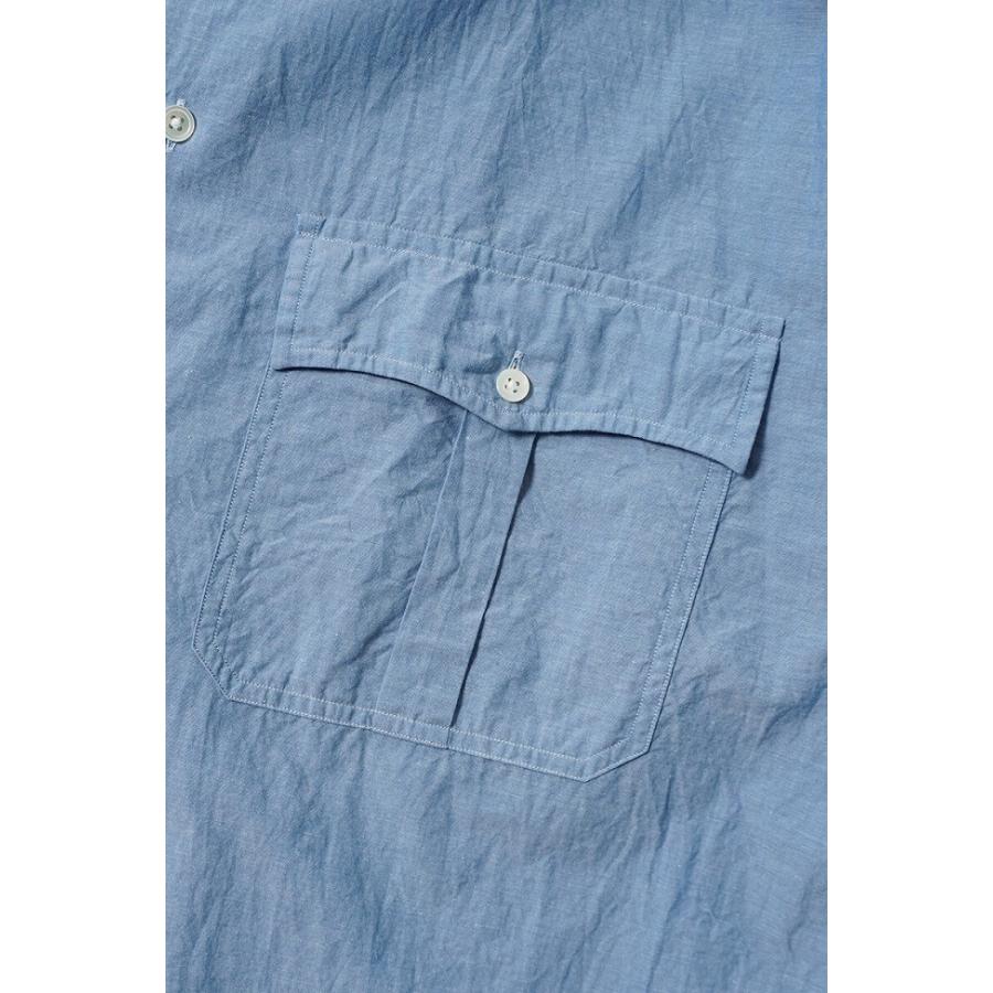 PORTER CLASSIC（ポータークラシック） ROLL UP CHAMBRAY SHIRT ロール