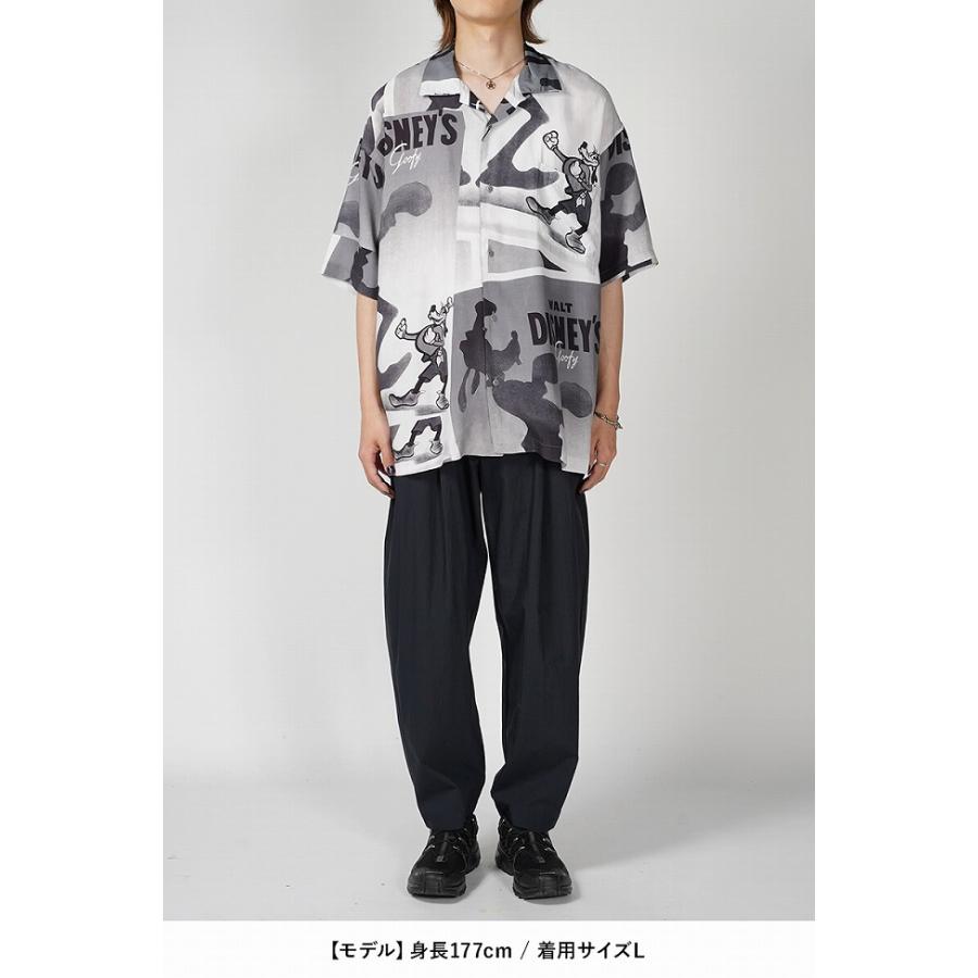 ポータークラシック　ディズニー グーフィー アロハシャツ PORTER CLASSIC（ポータークラシック） ディズニービンテージポスター