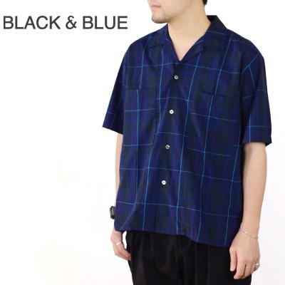 取寄販売 ブラックアンドブルー メンズファッション Black Blue Blue ワンアップ半袖ワーク