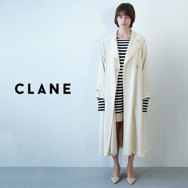 CLANE(クラネ) BACK GATHER DRESS TRENCH COAT バックギャザー CLANE(クラネ) BACK GATHER DRESS TRENCH COAT バックギャザー