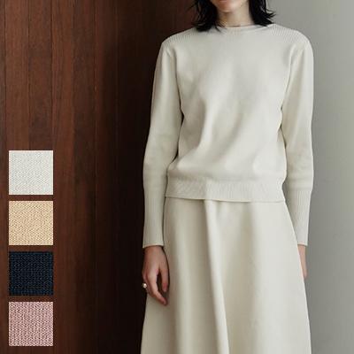 完売　クラネ BASIC COMPACT TURTLE KNIT TOPS CLAME(クラネ) BASIC COMPACT KNIT TOPS ベーシックコンパクトニット