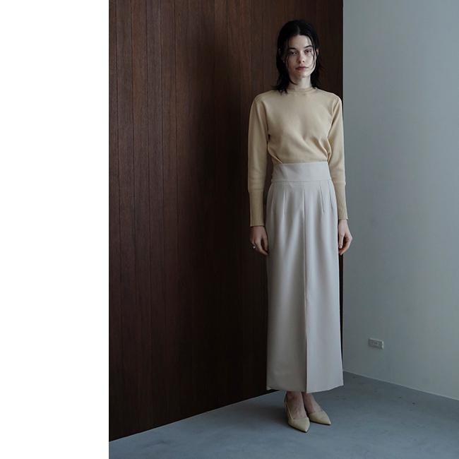 CLAME(クラネ) BASIC COMPACT KNIT TOPS ベーシックコンパクトニット