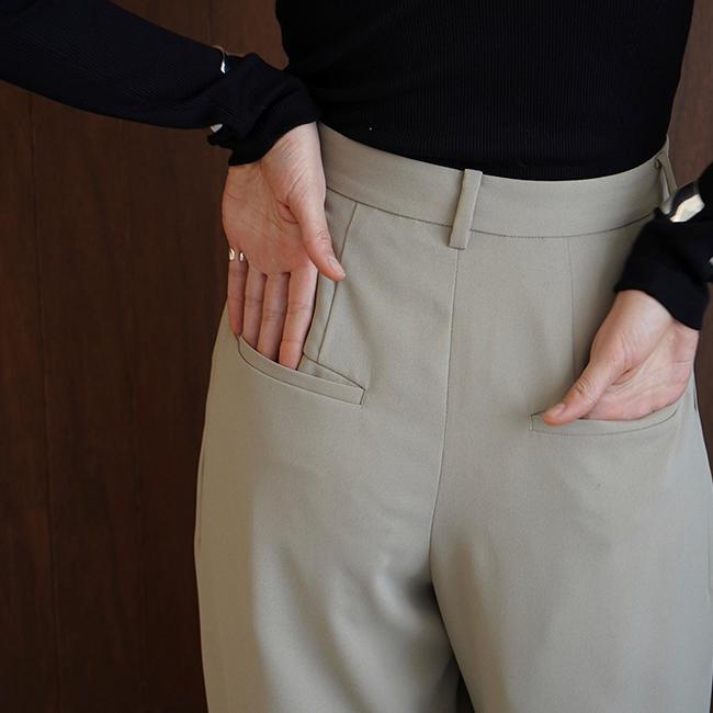 CLANE(クラネ) BASIC TUCK PANTS ベーシックタックパンツ 14110-7202 