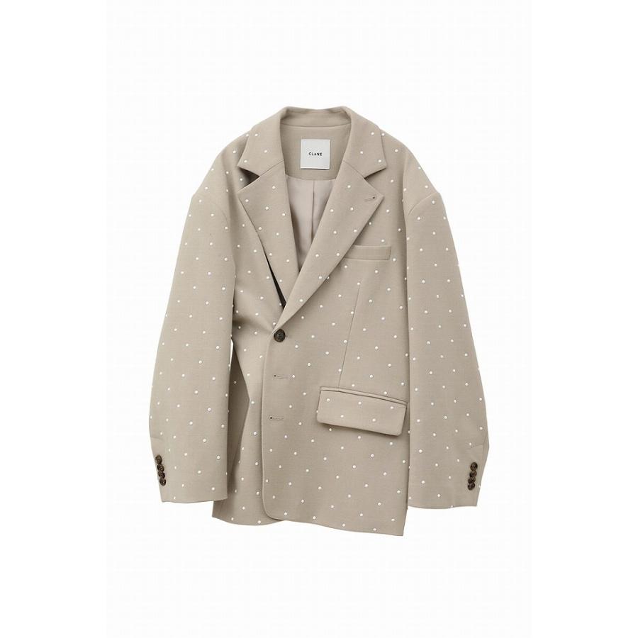 CLANE CLANE(クラネ) PEARL DOT JACKET パールドットジャケット 17103 