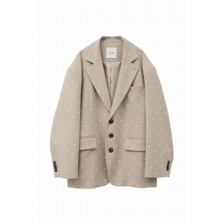 CLANE CLANE(クラネ) PEARL DOT JACKET パールドットジャケット 17103  