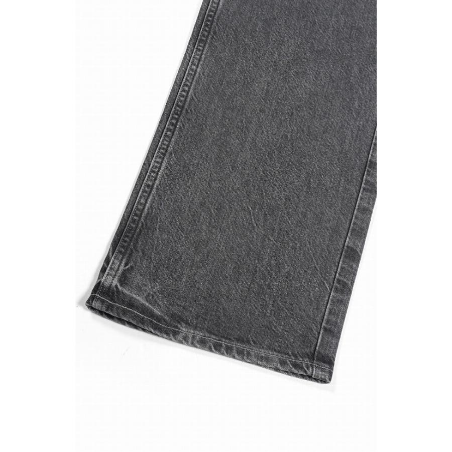 upper hights THE COUSIN size23ブラック☆一度使用 upper hights/アッパーハイツ】THE COUSIN ハイライズストレートデニム