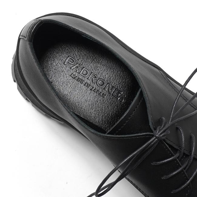 PADRONE（パドローネ） DERBY PLAIN TOE SHOES with #884C Vibram