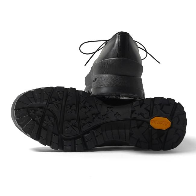 PADRONE ダービー　短靴　パドローネ　derby レザー　ビブラムソール PADRONE パドローネ / DERBY PLAIN TOE SHOES（WATER PROOF LEATHER