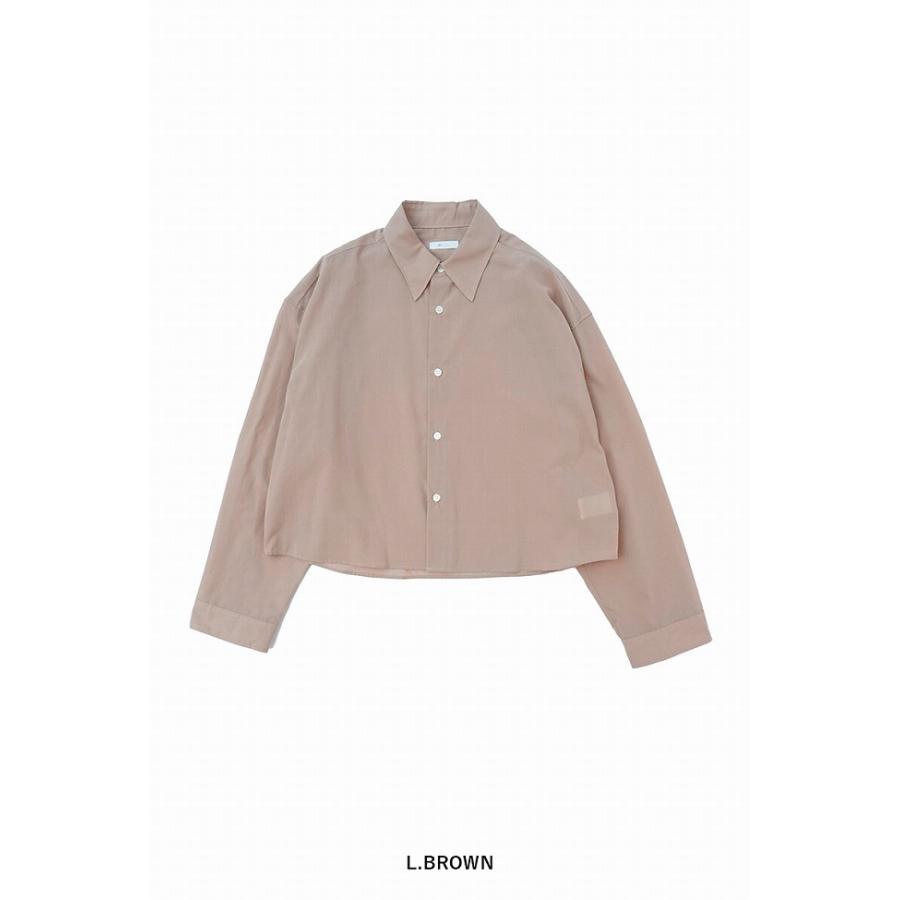 MY MY___(マイ) CROPPED SHIRT クロップドシャツ 241-61301 : WR