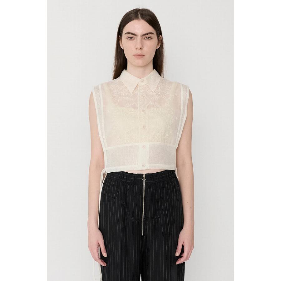 High neck janesmith plage JANESMITH ジェーンスミス の JANE SMITH ジェーンスミス SHEER CREW NECK トップス Tシャツ カットソー