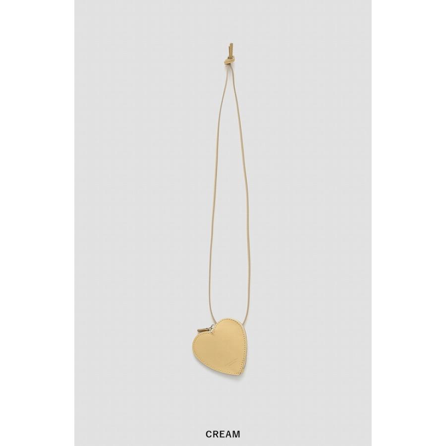 JANESMITH（ジェーンスミス） LEATHER HEART COIN CASE NECKLACE
