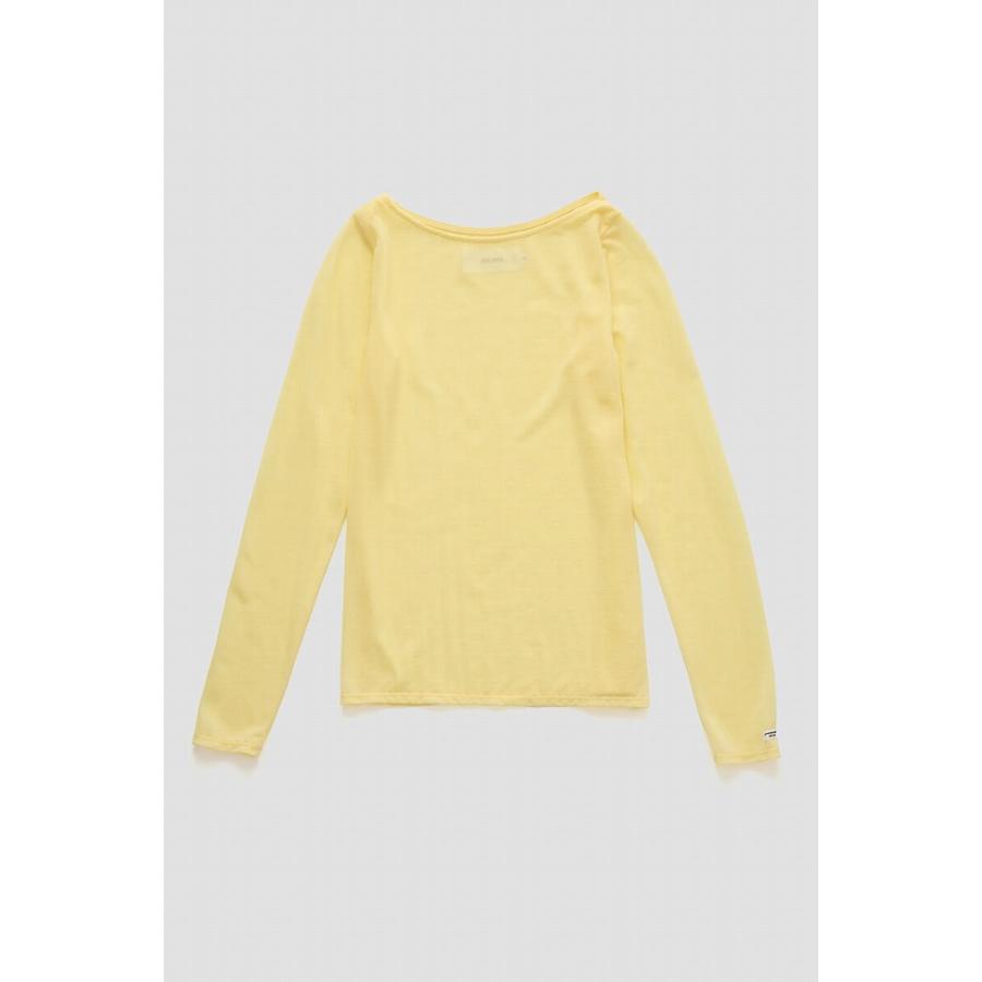 JANESMITH（ジェーンスミス） COTTON SHEER BOAT NECK PULLOVER