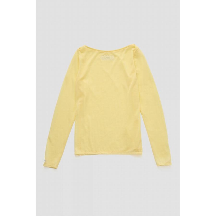 JANESMITH（ジェーンスミス） COTTON SHEER BOAT NECK PULLOVER