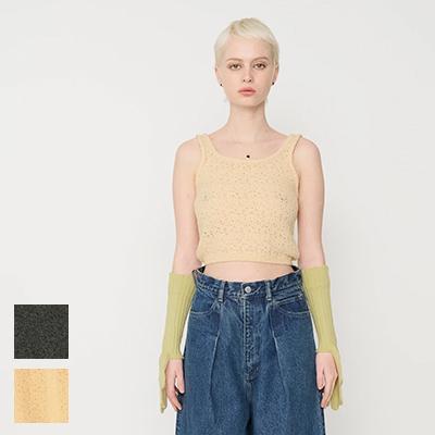 JANESMITH（ジェーンスミス） 7G KEY KNIT 2WAY SHORT TANK TOP 7Gキー
