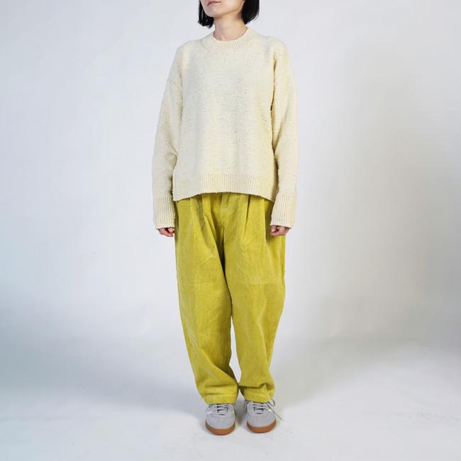 homspun ホームスパン コーデュロイ タックパンツ 3390 （homspun 