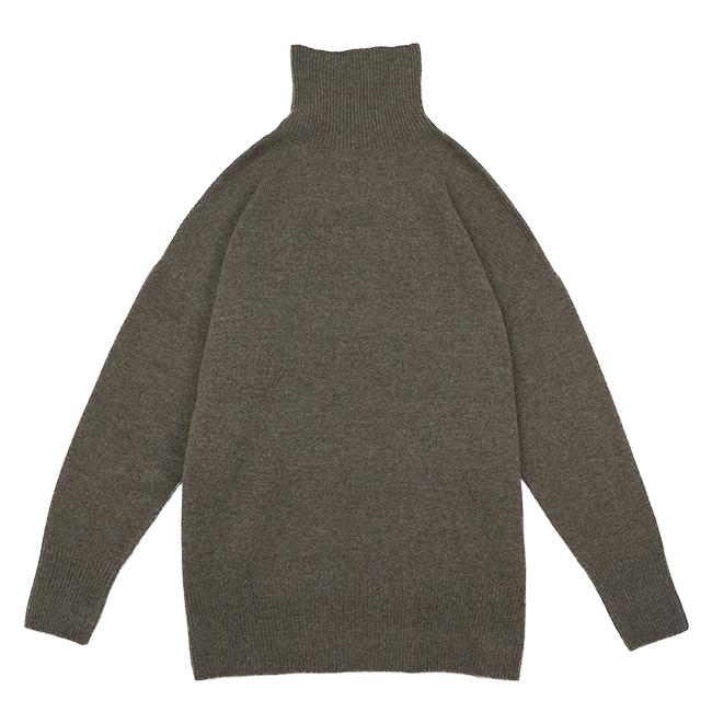 squady（スカディ） ラムズウールホールガーメントタートルネック