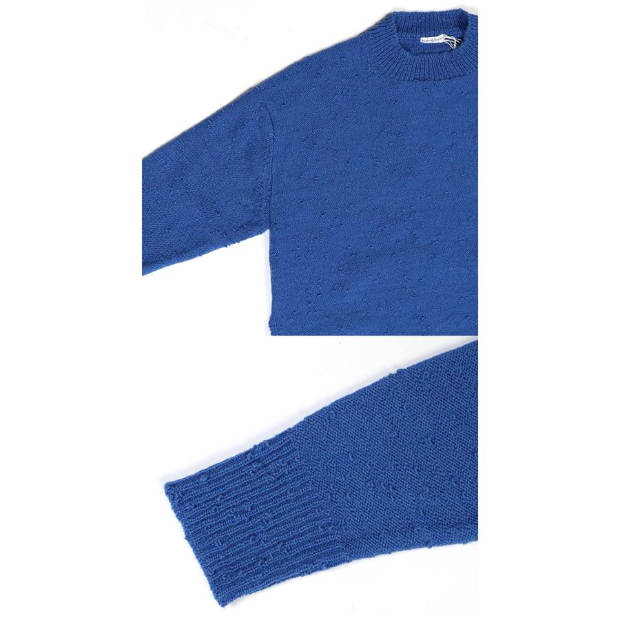 homspun（ホームスパン） ウールノットヤーン プルオーバー ニット