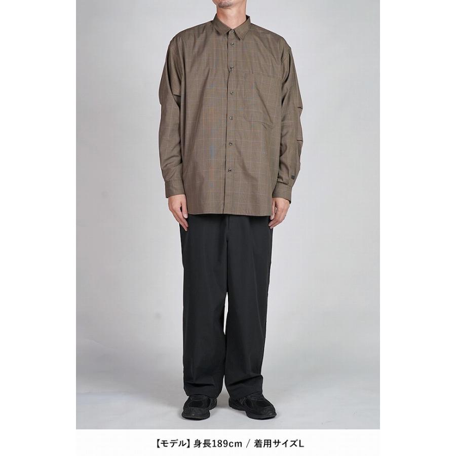 DAIWA PIER39（ダイワ ピア39） TECH REGULAR COLLAR SHIRT L/S GLEN