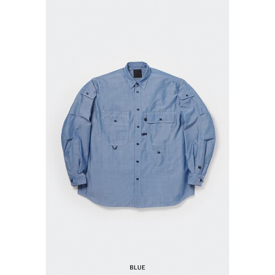 美品＊MICA&DEAL リネンオーバーダイシャツ 麻100% ブルー 日本製 2026SS カタログ掲載item | MICA&DEAL ONLINE STORE