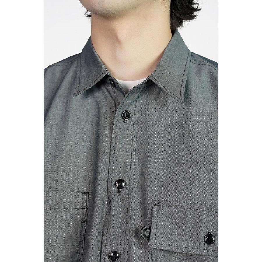 DAIWA PIER39（ダイワ ピア39） TECH MULTI POCKET CHAMBRAY SHIRT L/S