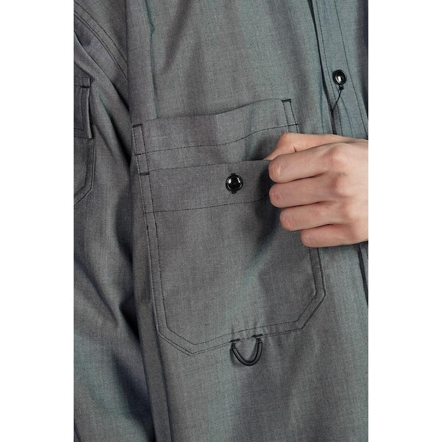 DAIWA PIER39（ダイワ ピア39） TECH MULTI POCKET CHAMBRAY SHIRT L/S