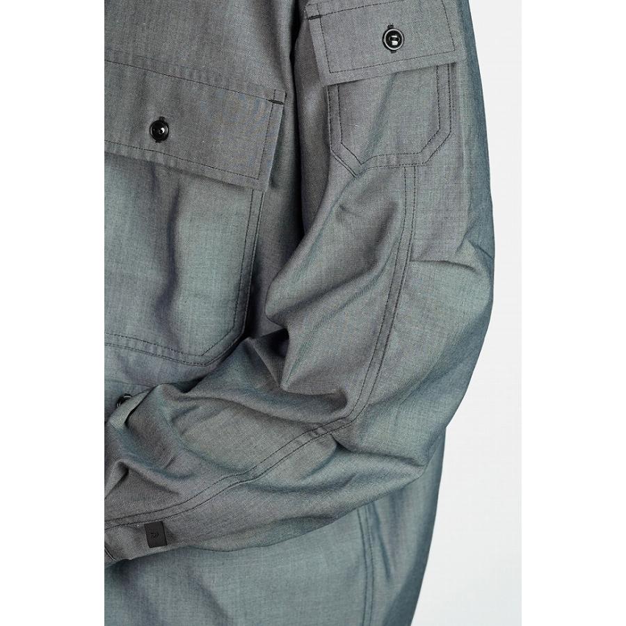DAIWA PIER39（ダイワ ピア39） TECH MULTI POCKET CHAMBRAY SHIRT L/S