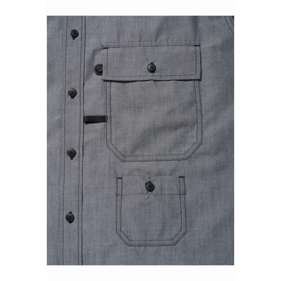 DAIWA PIER39（ダイワ ピア39） TECH MULTI POCKET CHAMBRAY SHIRT L/S
