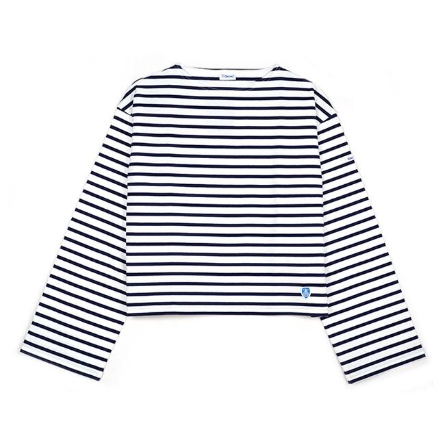 ORCIVAL（オーシバル） 40/2 JERSEY ワイドロングスリーブボートネック