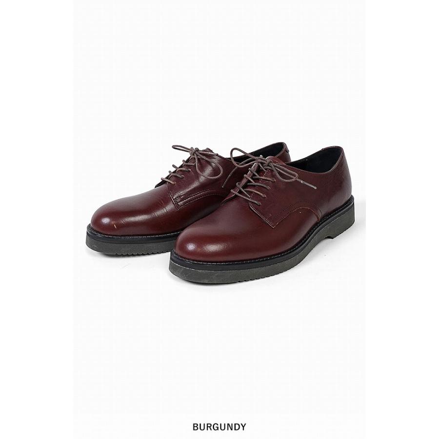 【極美品】PADRONE ダービープレーントゥ サービスシューズ 25cm PADRONE パドローネ ダービープレーントゥシューズ DERBY PLAIN