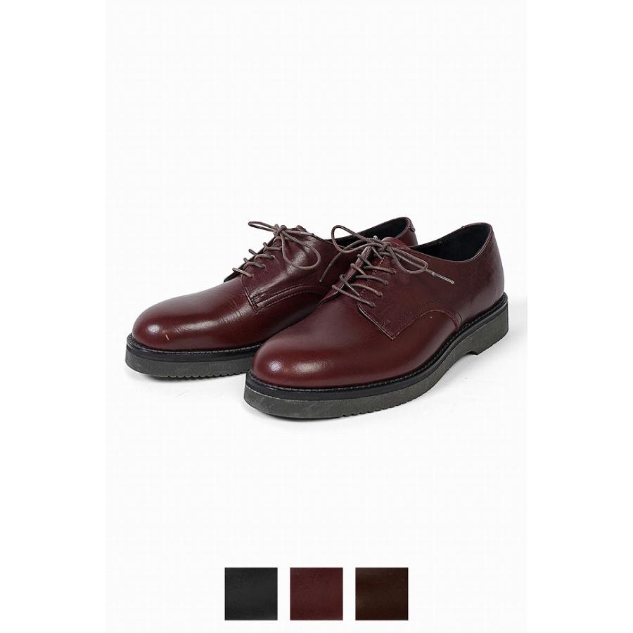 PADRONE（パドローネ） ダービープレーントゥシューズ DERBY PLAIN TOE
