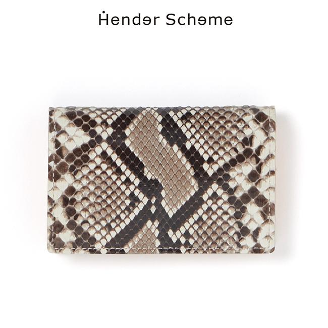 エンダースキーマ Hender Scheme パイソンフォルデッドカードケース python folded card case di-rc-fcc｜wrhomme｜07
