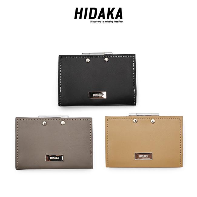 HIDAKA（ヒダカ） HINGE CARD CASE ヒンジカードケース H01AC32 : WR