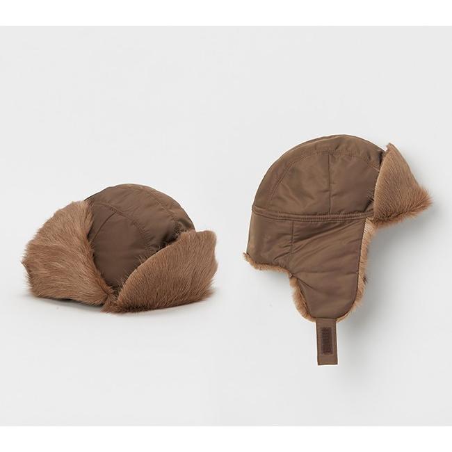 Hender Scheme / Pilot Hat_ヘッドウェア/--/山羊革/BRW/無地/メンズ/is-rc-pht Hender Scheme（エンダースキーマ） パイロットハット pilot hat is-rc