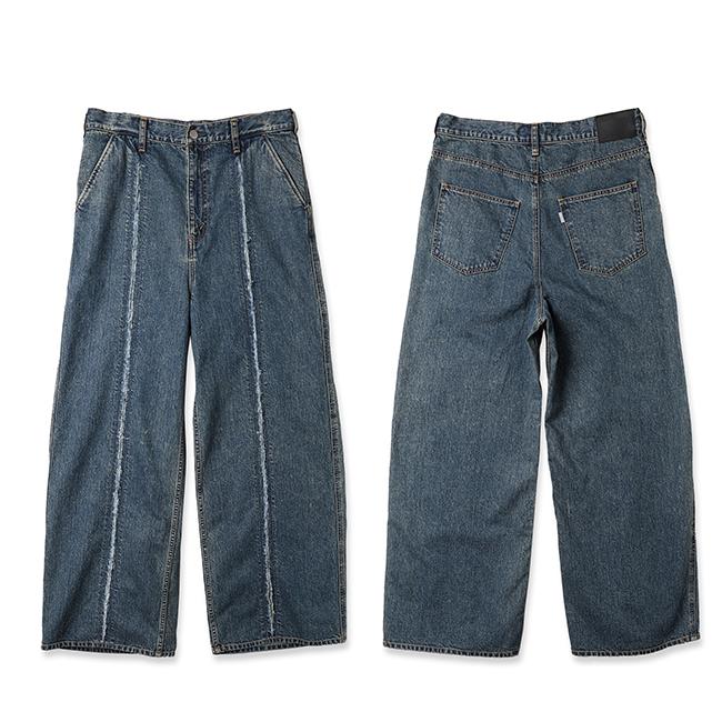 パンツ JieDa 24SS CUTTING WIDE DENIM JieDa(ジエダ) 