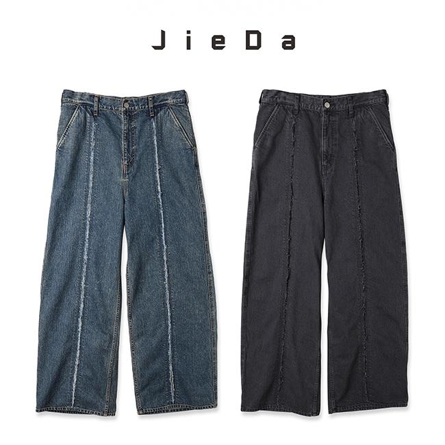 JieDa JieDa(ジエダ) CUTTING WIDE DENIM カッティングワイド