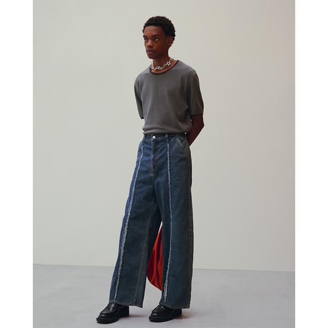 パンツ JieDa 24SS CUTTING WIDE DENIM JieDa(ジエダ) 