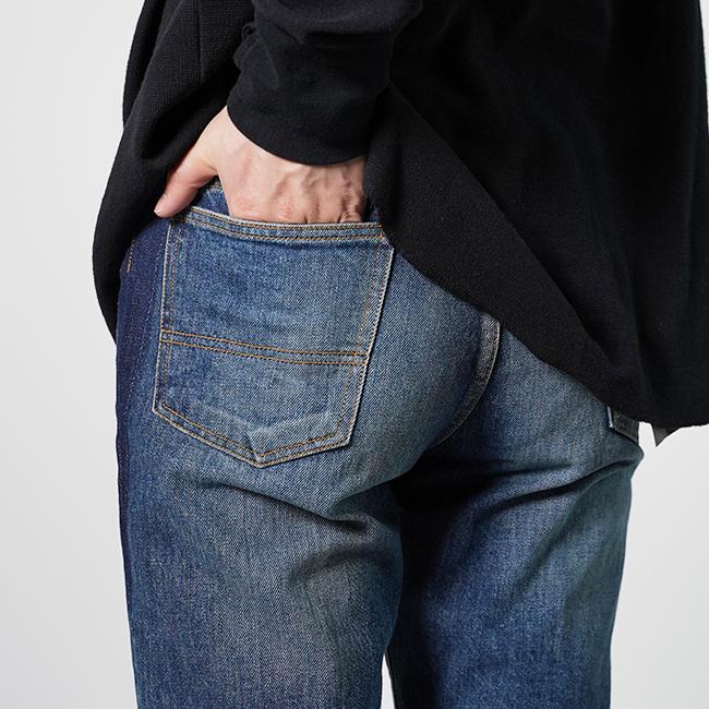 JieDa（ジエダ） USED FLARE DENIM PANTS ユーズドフレアデニムパンツ