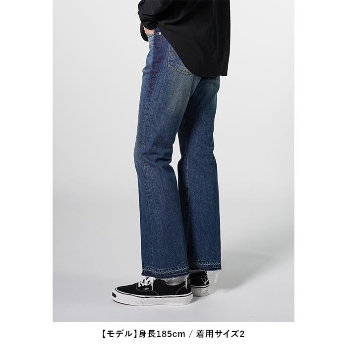 JieDa（ジエダ） USED FLARE DENIM PANTS ユーズドフレアデニムパンツ