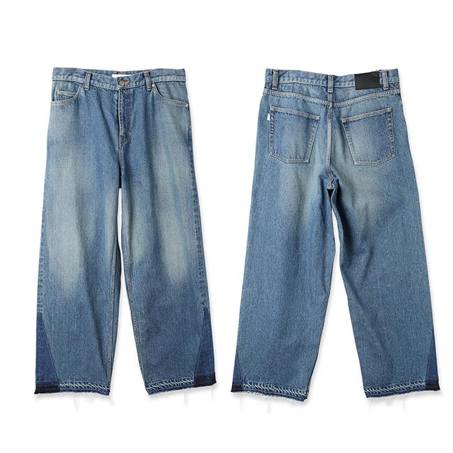JieDa（ジエダ） USED BAGGY DENIM ユーズドバギーデニム Jie-STD-PT22