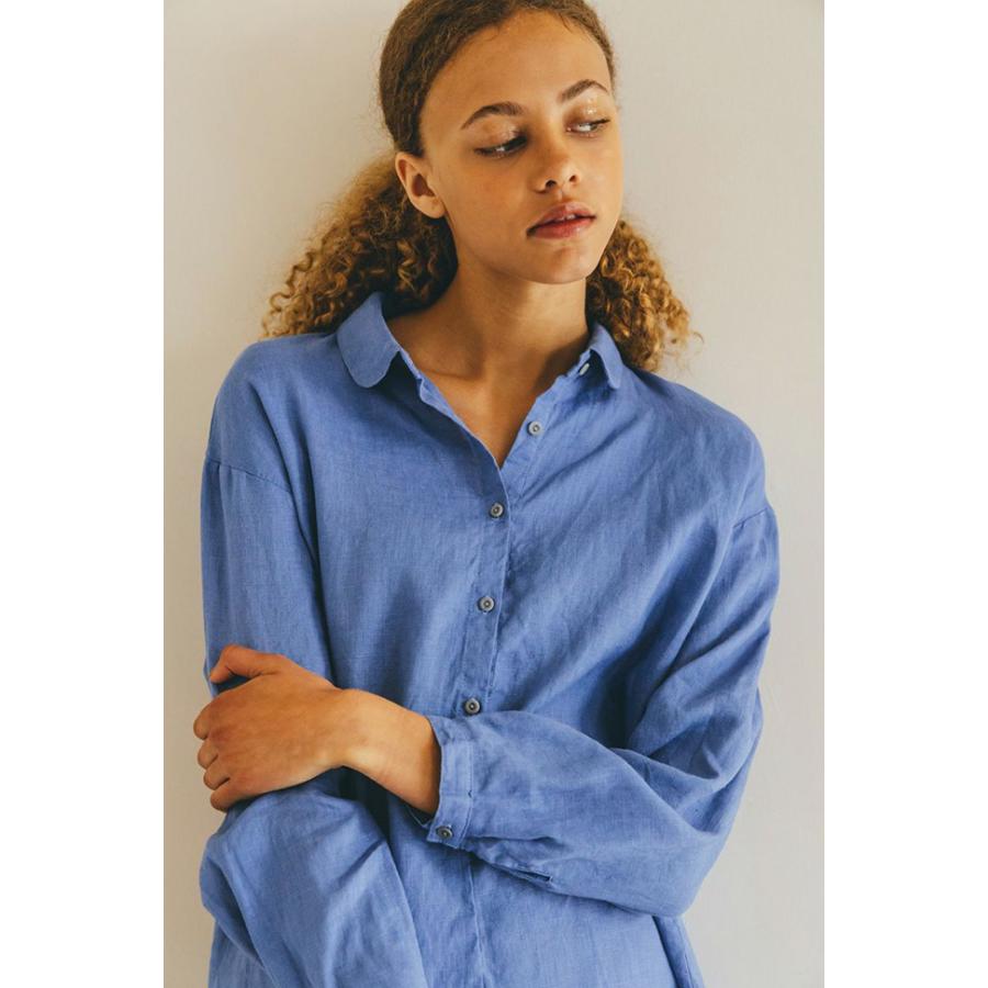 fog line workエリカトップニゼル fog linen work（フォグリネンワーク） ERICA SHIRT NIGELLE エリカ