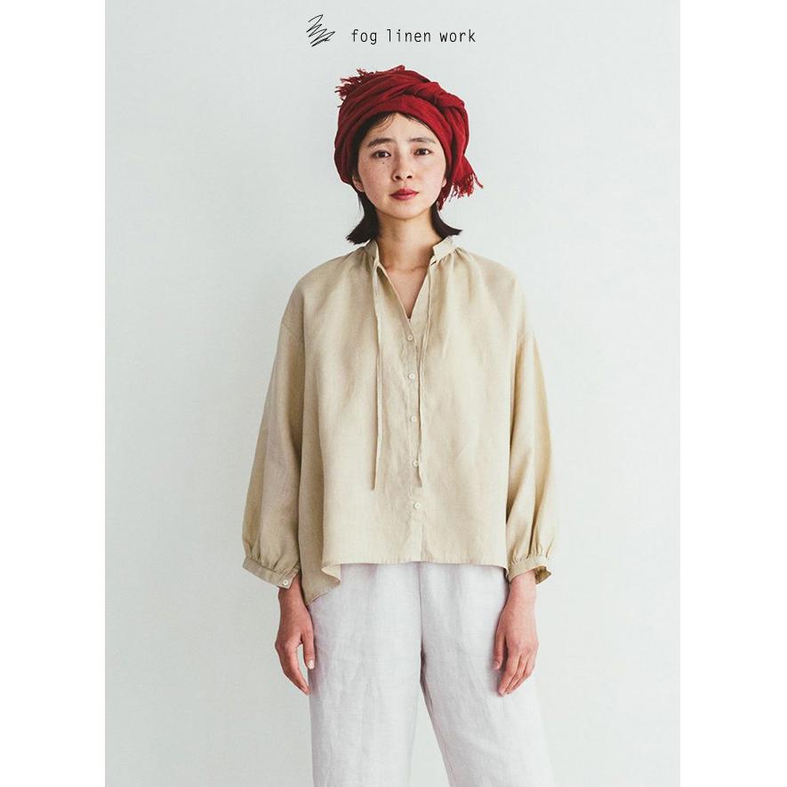 fog linen work フォグリネンワーク MIO TOP IVOIRE ミオ　トップ　イヴォワール LWA494-2370｜wrhomme｜02