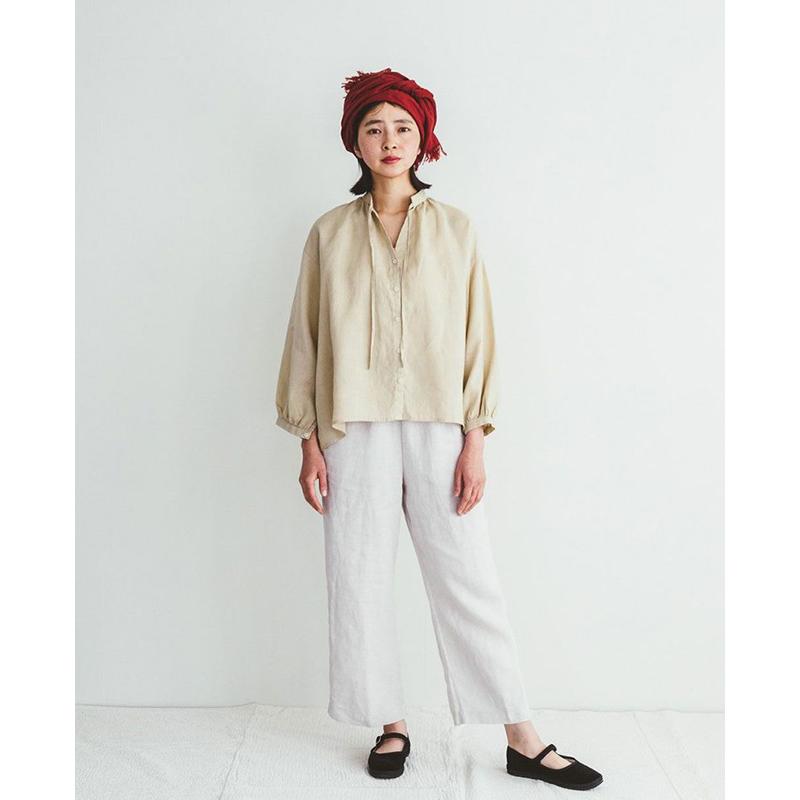 fog linen work フォグリネンワーク MIO TOP IVOIRE ミオ　トップ　イヴォワール LWA494-2370｜wrhomme｜04